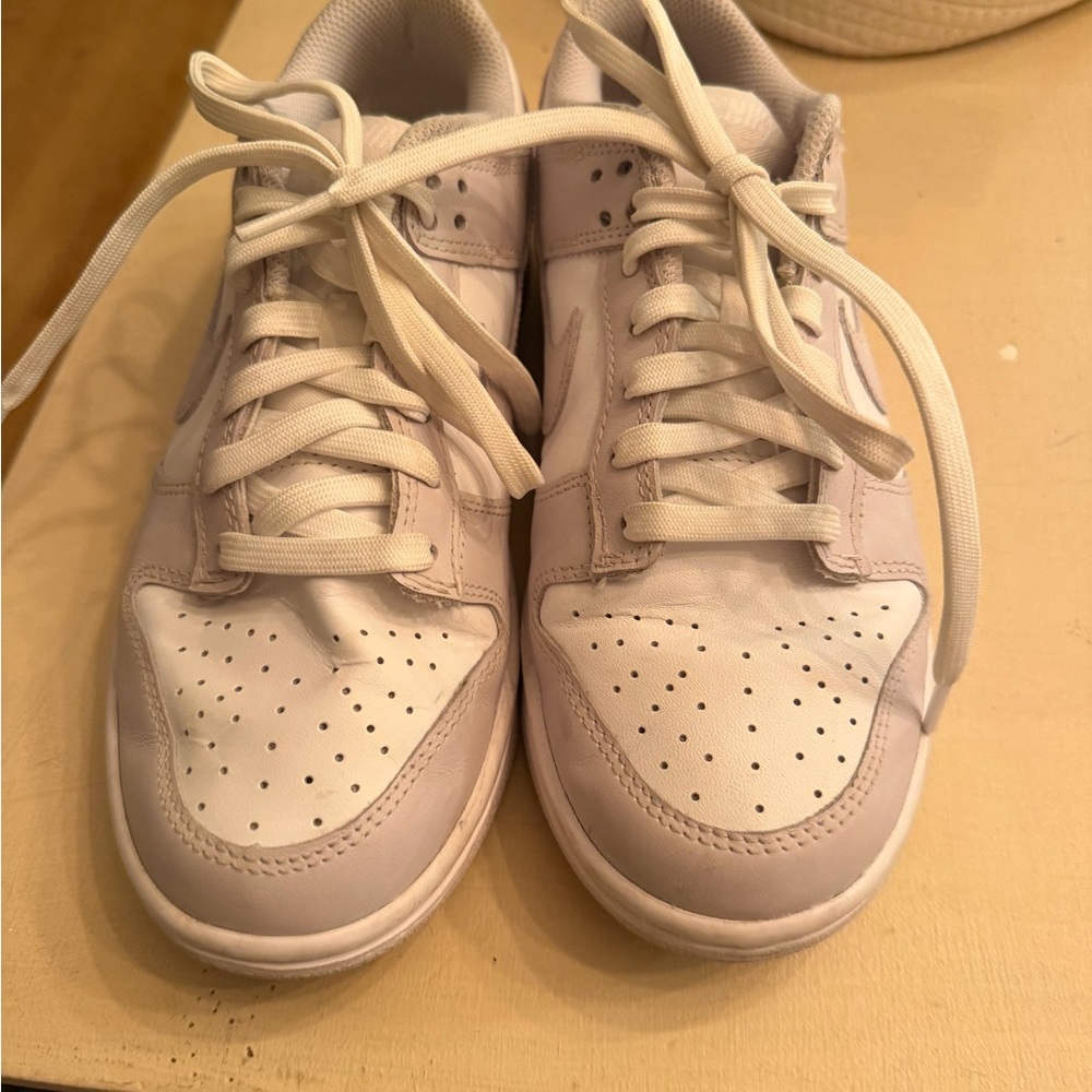 Nike White and Cream Women's Sneakers